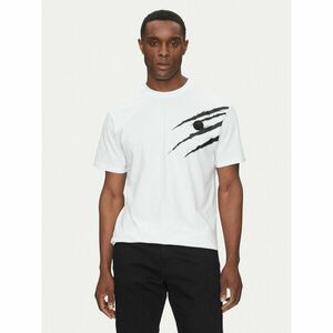 Plein Sport Póló SAEC MTK8019 STE001N Fehér Regular Fit kép