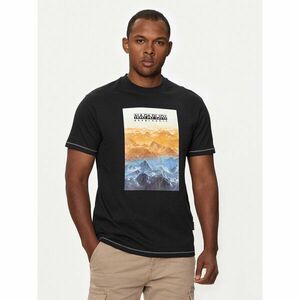 Napapijri Póló S-Rollin NP0A4I3D Fekete Regular Fit kép