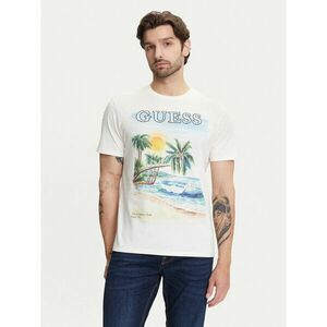 Guess Póló M5YI38 KBW41 Ekru Regular Fit kép