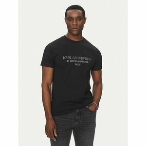 KARL LAGERFELD Póló 755063 552241 Fekete Regular Fit kép
