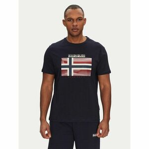 Napapijri Póló S-Lari NP0A4IE51761 Sötétkék Regular Fit kép