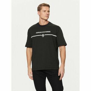 Armani Exchange Póló XM000274 AF12308 UB001 Fekete Regular Fit kép