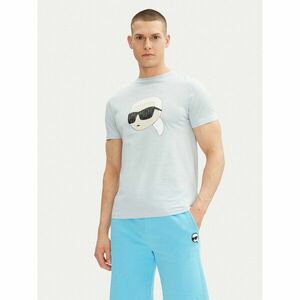 KARL LAGERFELD Póló 755073 552251 Kék Regular Fit kép
