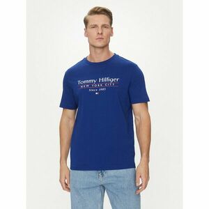 Tommy Hilfiger Póló Center Stack MW0MW38621 Kék Regular Fit kép