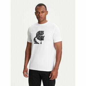 KARL LAGERFELD Póló 755042 553235 Fehér Regular Fit kép