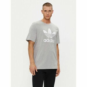 adidas Póló Adicolor Classics Trefoil T-Shirt IA4817 Szürke Regular Fit kép