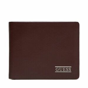 Nagyméretű férfi pénztárca Guess SMNEBR LEA24 Barna kép