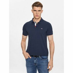 Tommy Jeans Pólóing DM0DM15370 Sötétkék Slim Fit kép