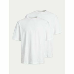 Jack&Jones 2 póló készlet Bradley 12264845 Fehér Wide Fit kép