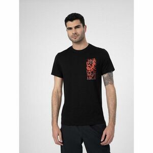 4F Póló 4FSS23TTSHM487 Fekete Regular Fit kép