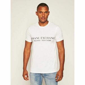 Armani Exchange Póló 8NZT72 Z8H4Z 1100 Fehér Slim Fit kép