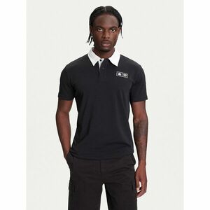 Kappa Pólóing Authentic Nilde 351R2IW Fekete Regular Fit kép
