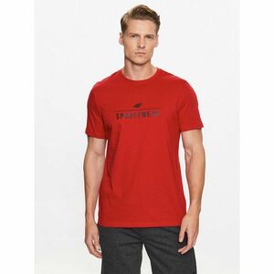 4F Póló 4FSS23TTSHM539 Piros Regular Fit kép