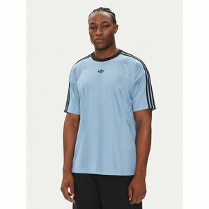 adidas Póló adicolor Jacquard JW5879 Kék Loose Fit kép