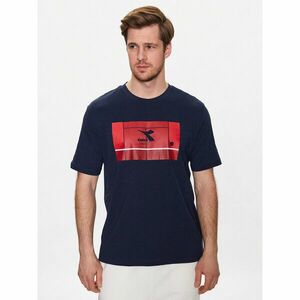 Diadora Póló Match Point 102.179312 Sötétkék Regular Fit kép