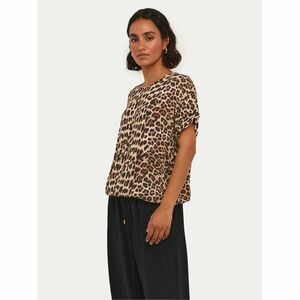 Kaffe Póló Amber 10508257 Barna Relaxed Fit kép