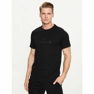 4F Póló 4FSS23TTSHM539 Fekete Regular Fit kép