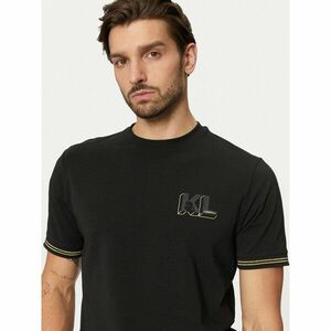 KARL LAGERFELD Póló 755463 551235 Fekete Regular Fit kép