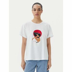 Liu Jo Beachwear Póló q-roa-35173 Fehér Regular Fit kép