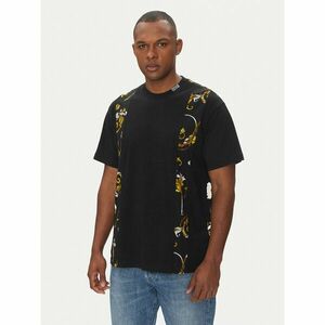 Versace Jeans Couture Póló 78GAH615 Fekete Regular Fit kép
