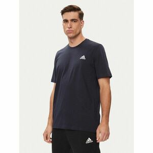 adidas Póló Essentials Single Jersey Embroidered Small Logo T-Shirt HY3404 Kék Regular Fit kép