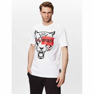 Plein Sport Póló SACC MTK6029 SJY001N Fehér Regular Fit kép
