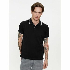 Geox Pólóing M4510Q T2649 F9000 Fekete Regular Fit kép
