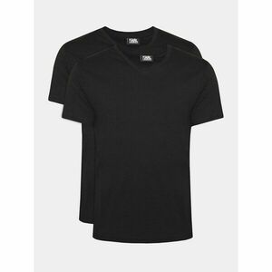 KARL LAGERFELD 2 póló készlet 765001 500298 Fekete Slim Fit kép