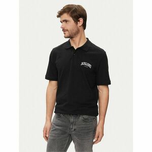 Jack&Jones Pólóing Josh 12247387 Fekete Standard Fit kép