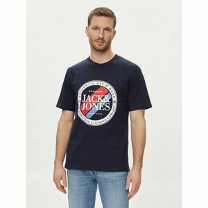 Jack&Jones Póló Loof 12248624 Sötétkék Standard Fit kép