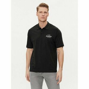 Jack&Jones Pólóing Forest 12248621 Fekete Standard Fit kép