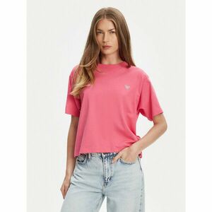 Guess Jeans Póló W4YI05 K8HM0 Rózsaszín Boxy Fit kép