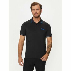 Boss Pólóing Paul Pro 50506203 Fekete Slim Fit kép