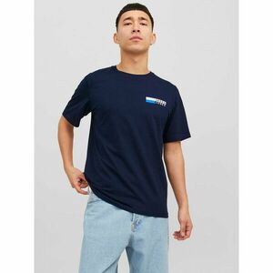 Jack&Jones Póló Corp 12233999 Sötétkék Standard Fit kép