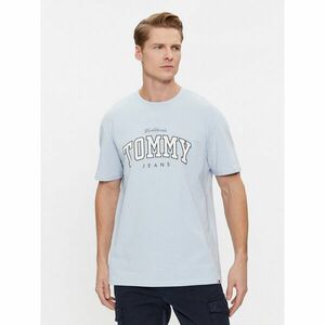 Tommy Jeans Póló Varsity DM0DM18287 Kék Regular Fit kép