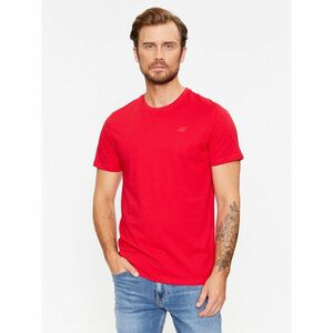 4F Póló 4FAW23TTSHM0876 Piros Regular Fit kép