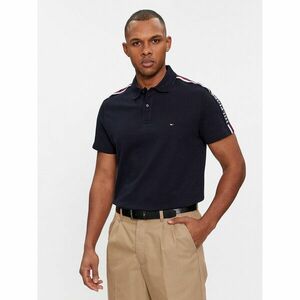 Tommy Hilfiger Pólóing Global Stripe Monotype Reg Polo MW0MW33591 Sötétkék Regular Fit kép