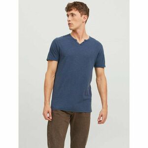 Jack&Jones Póló Split 12164972 Sötétkék Standard Fit kép