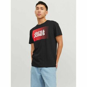 Jack&Jones Póló Corp 12233999 Fekete Standard Fit kép