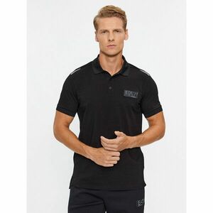 EA7 Emporio Armani Pólóing 6RPF78 PJBVZ 1200 Fekete Regular Fit kép