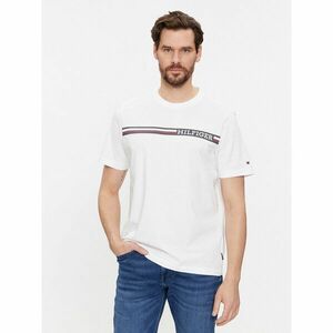 Tommy Hilfiger Póló Monotype MW0MW33688 Fehér Regular Fit kép