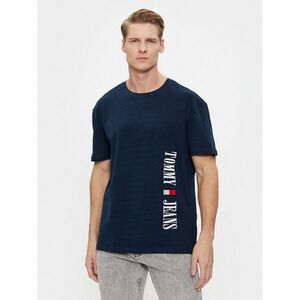 Tommy Jeans Póló Archive DM0DM18295 Sötétkék Regular Fit kép