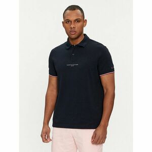 Tommy Hilfiger Pólóing Logo MW0MW34841 Sötétkék Regular Fit kép