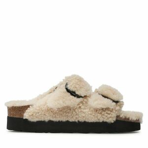 Papucs Birkenstock Arizona Big Buckle Shearling 1017642 Bézs kép