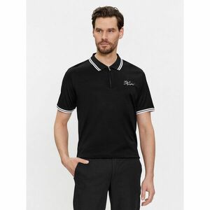 KARL LAGERFELD Pólóing 745080 541200 Fekete Regular Fit kép
