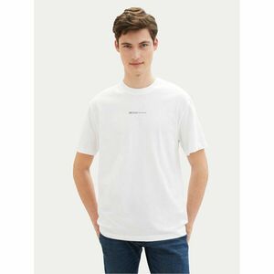 Tom Tailor Denim Póló 1040880 Fehér Relaxed Fit kép
