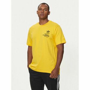 adidas Póló BT IS0183 Sárga Regular Fit kép