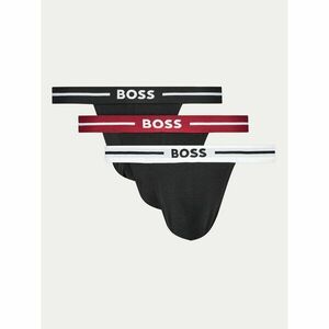 Boss 3db-os Jock strap alsónadrág szett 50517823 Fekete kép