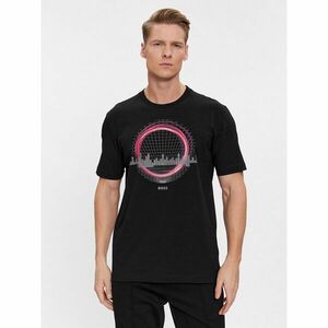Boss Póló 50506372 Fekete Regular Fit kép
