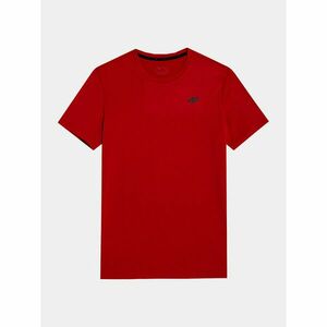 4F Póló 4FWSS24TFTSM598 Piros Regular Fit kép